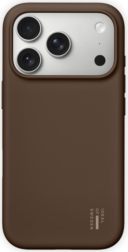 iDeal of Sweden Silicone Case iPhone 18 Pro Max Mocha Mousse
