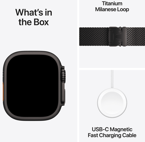 Apple Watch Ultra 3&nbsp;GPS+Cell&nbsp;49mm&nbsp;Black Tit Black Tit ML