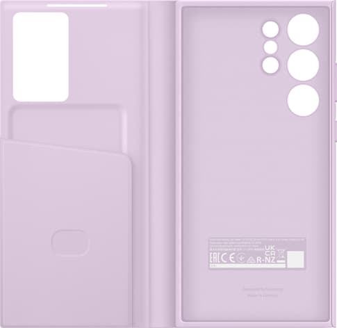 Samsung Galaxy S23 Ultra Smart View Flip Cover lilac