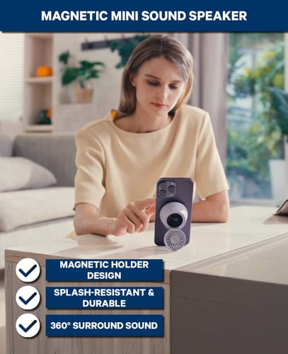 REMAX wasserabweisender, tragbarer, magnetischer Lautsprecher