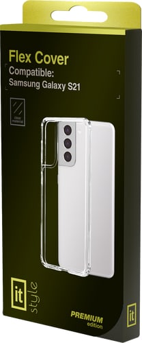 itStyle Premium Galaxy S21 Silicon Backcover transparent