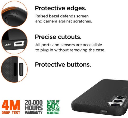 Eiger Galaxy S26 North Case black (b2b)