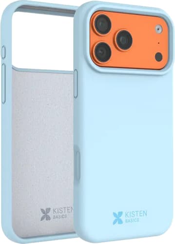 Kisten Basics Silicone Case iPhone 18 Pro Hellblau