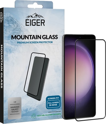 Eiger Galaxy  screen protector 3D Glas black