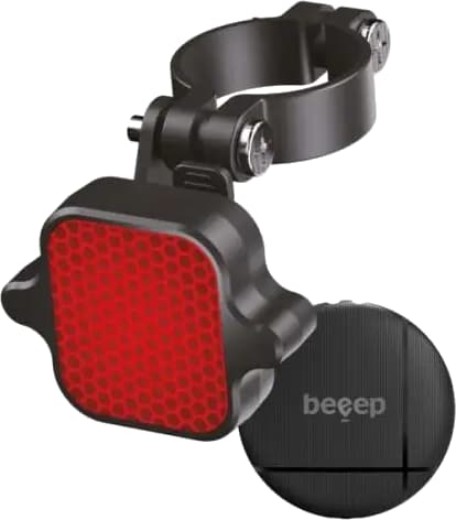 Beeep Bicycle Reflector Tracker Apple Find My & Android Black