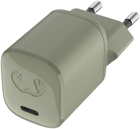 Fresh'N Rebel Mini Charger USB C 20W Dried Green