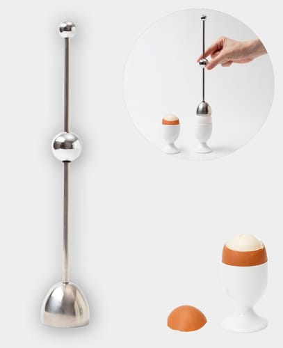 AK Kisten Basics Egg Topper (24cm) Silver