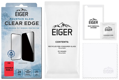 Eiger Google Pixel 8 screen protector 3D Glass