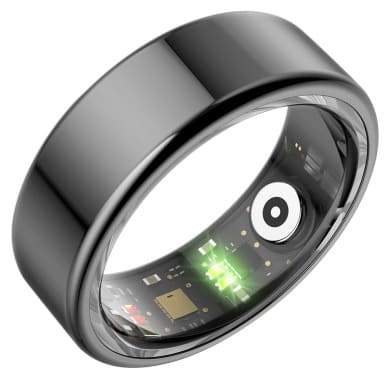 KSIX Smart Ring Black