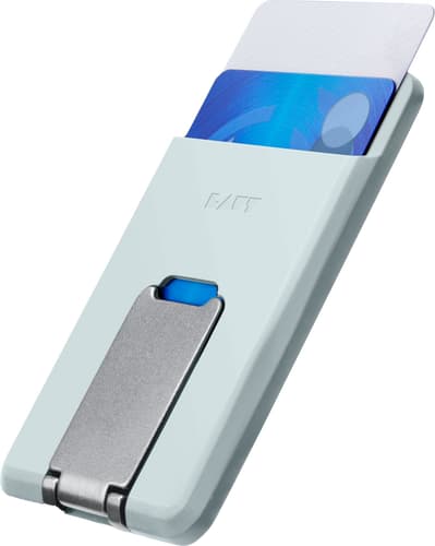 LAUT Flexi Prop Wallet with MagSafe light mint