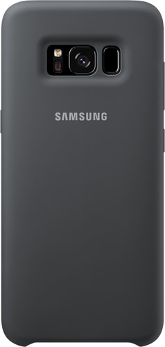 Samsung Galaxy S8 plus Silicon Backcover dark grey