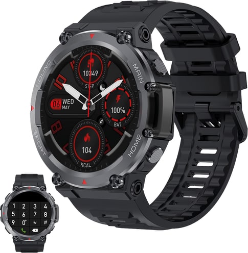 KSIX OSLO Smartwatch Black
