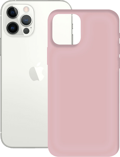 itStyle iPhone 12/12 Pro Backcover Silicon Pink Sand