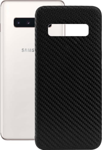 itStyle Galaxy S10 Plus Carbon Edition Backcover black