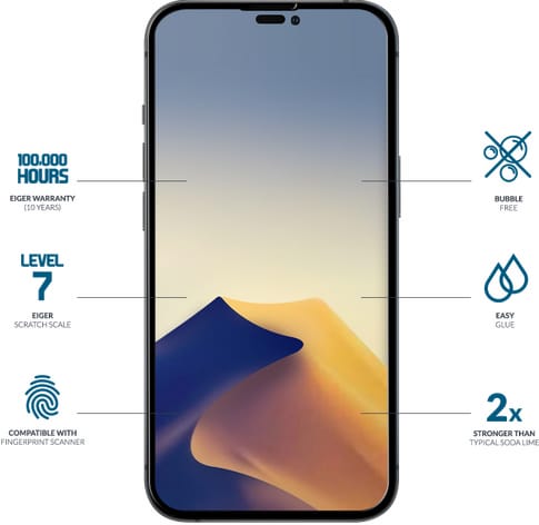 Eiger iPhone 14 Pro Max Avalanche 360 Case black