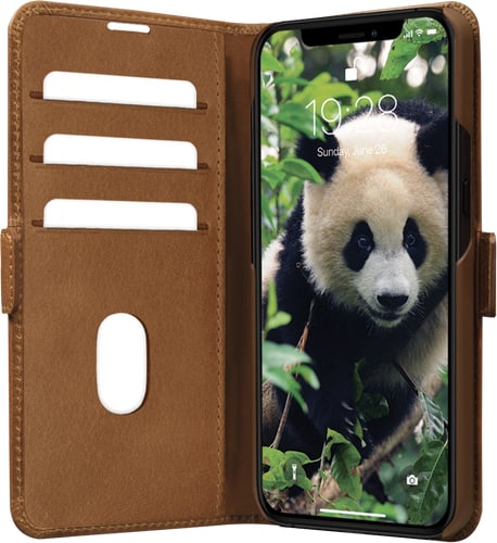 dbramante1928 iPhone 14 Eco-friendly Book Case Tan