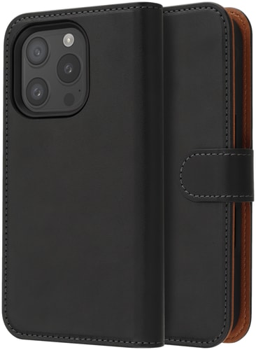 itStyle Premium iPhone 16 Bookcover 2in1 Black