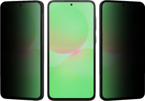 Eiger Galaxy A57/S25 FE/S26 FE Glass Screen Protector Privacy Black