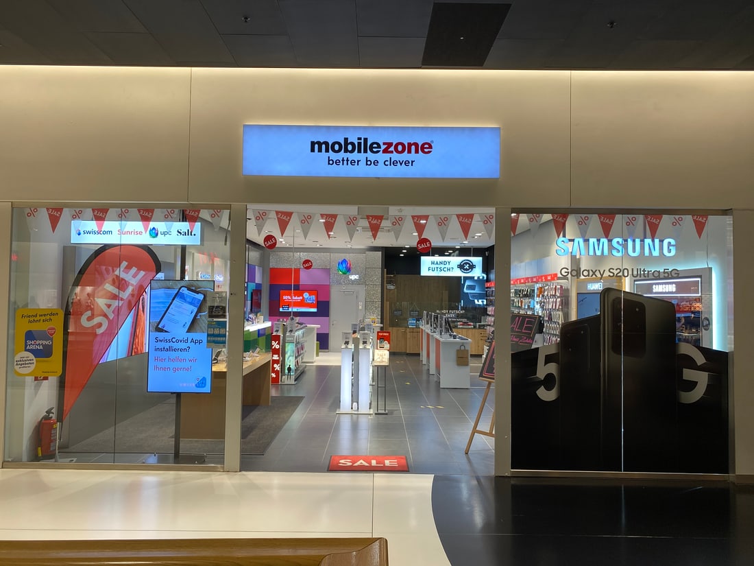 mobilezone shop St. Gallen Arena