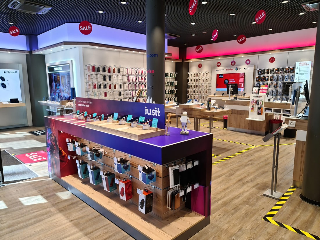 mobilezone shop Lugano Palazzo