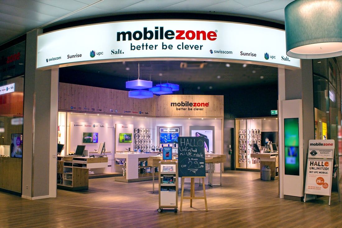 mobilezone Shop Oftringen Perry Center