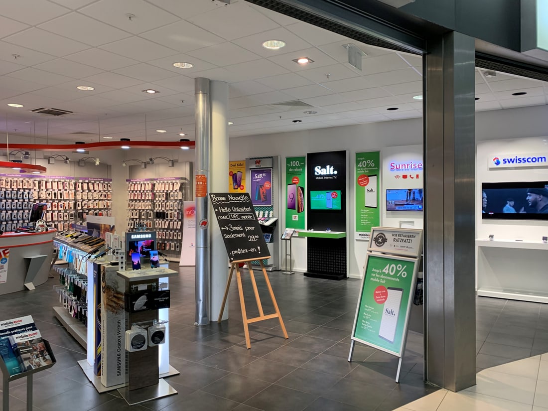 mobilezone Shop Neuchatel