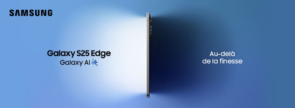 Découvrir le Galaxy S25 Edge