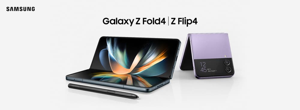 Samsung Galaxy Z Flip4 & Z Fold4